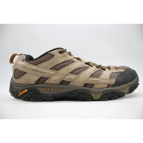 Merrell White Pine Vent Hiking Shoes Vibram Turbulence Suede Leather Size 12 Merrell | Shoes | Merrell Mens 3 White Pine Vent Hiking  main image 4